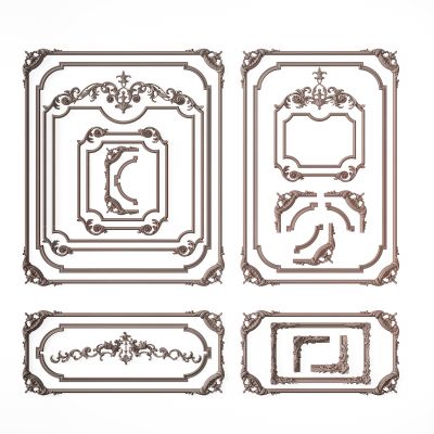 古典雕花角线，石膏线