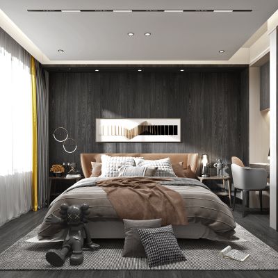 现代卧室