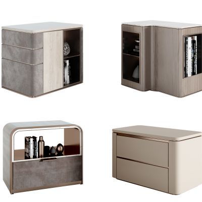 现代床头柜  组合