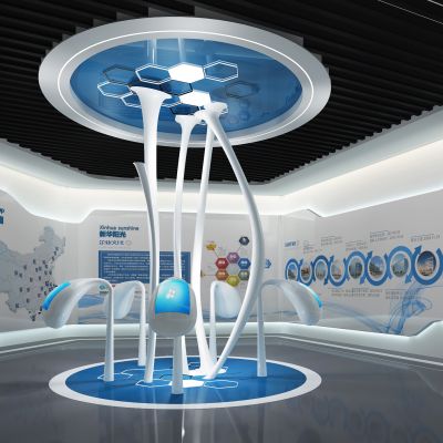 现代企业文化展厅，展馆