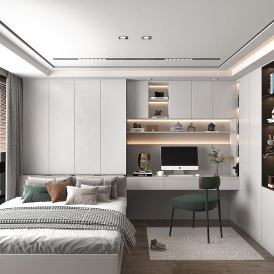 现代榻榻米卧室