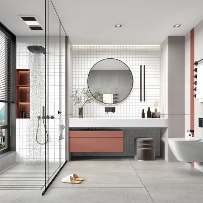 现代家居卫生间