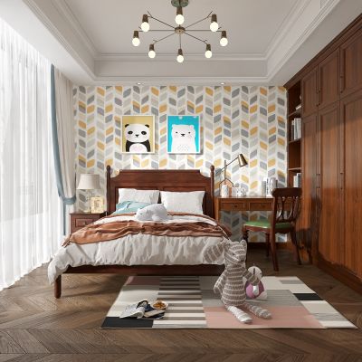 欧式卧室女孩房