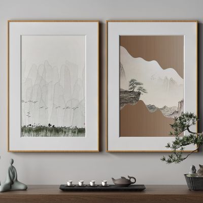 新中式装饰画_挂画