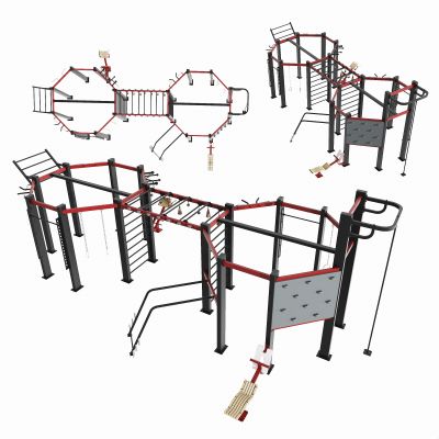 现代攀爬健身器材