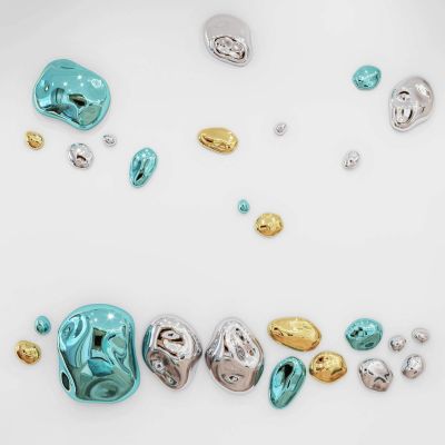 现代金属墙饰挂件