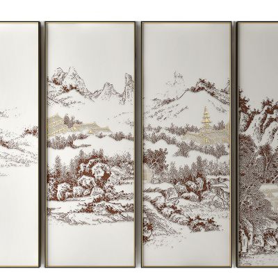 新中式装饰画_挂画