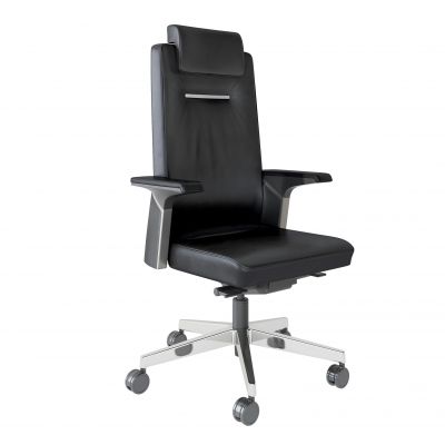 现代皮革办公椅