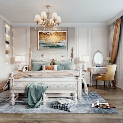 美式卧室主人房