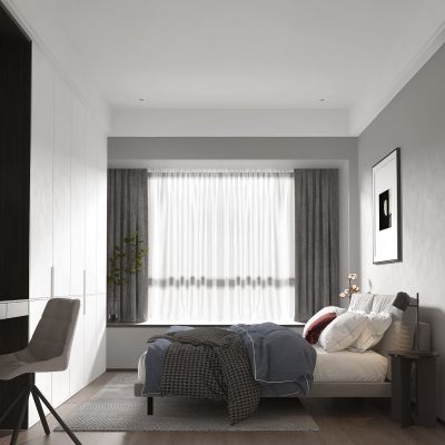 现代家居卧室