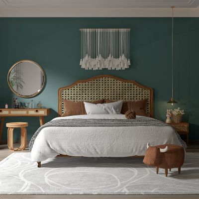 北欧卧室主人房