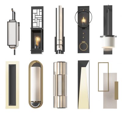 新中式金属壁灯