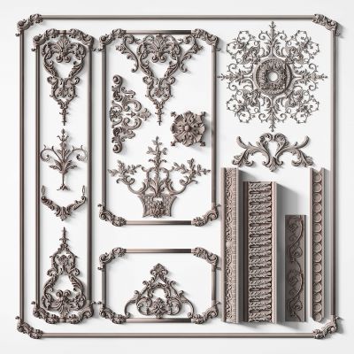 法式雕花石膏线角线