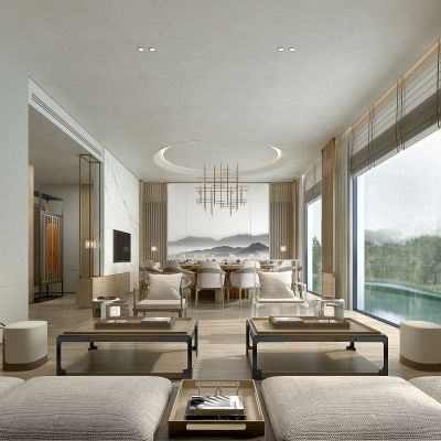 新中式酒店餐厅