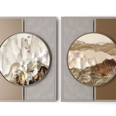 新中式装饰画_挂画