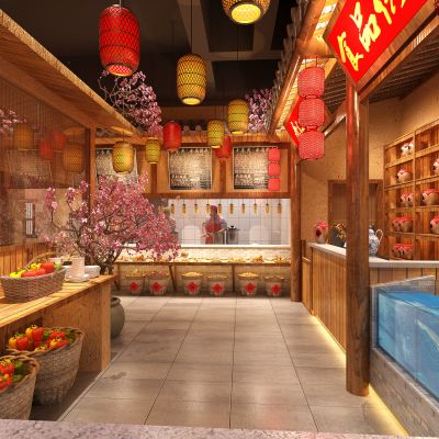 中式土菜馆餐厅