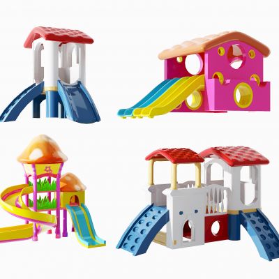 现代儿童滑梯