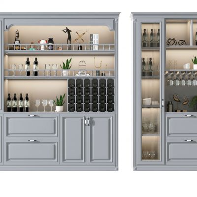 欧式轻奢酒柜