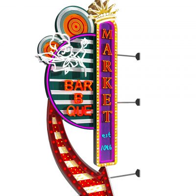 现代装饰灯霓虹灯，灯箱