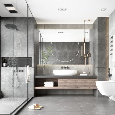 现代家居卫生间