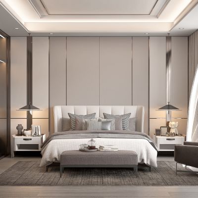 现代家居卧室
