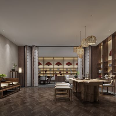 新中式茶室