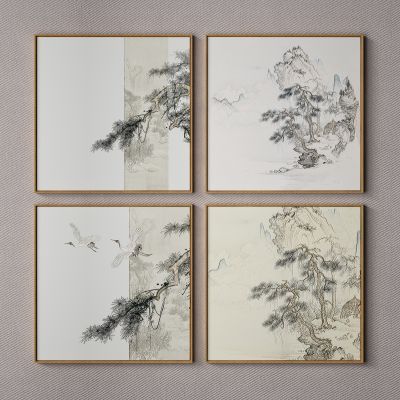 新中式装饰画_挂画