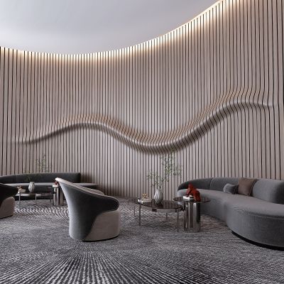 现代公司休息区