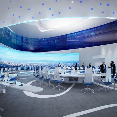现代科技会议大厅