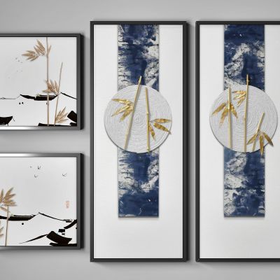 新中式装饰挂画