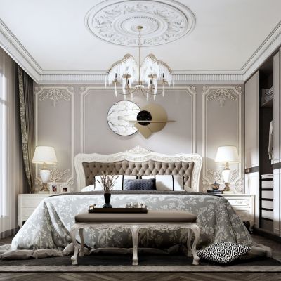 美式卧室