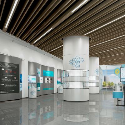 现代企业科技展厅