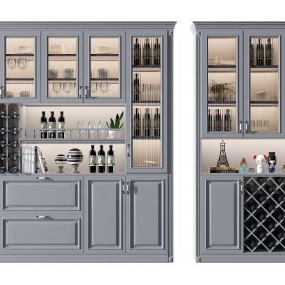 欧式轻奢酒柜