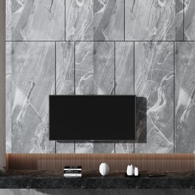 现代电视背景墙