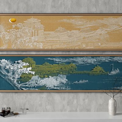 新中式装饰画挂画