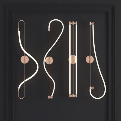 现代金属创意壁灯