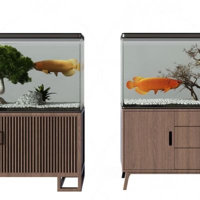 新中式鱼缸