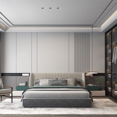现代卧室