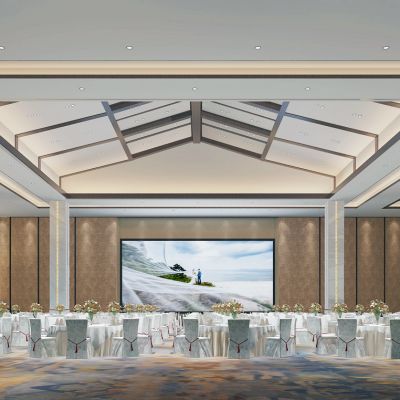 新中式酒店宴会厅