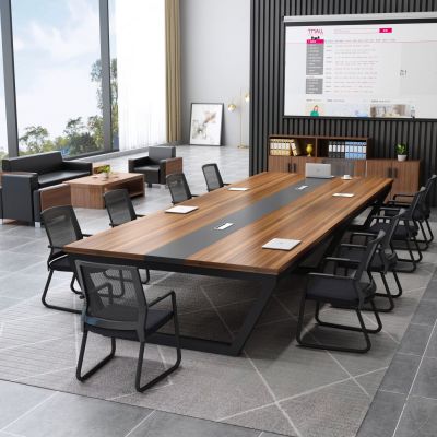 现代方形会议桌椅