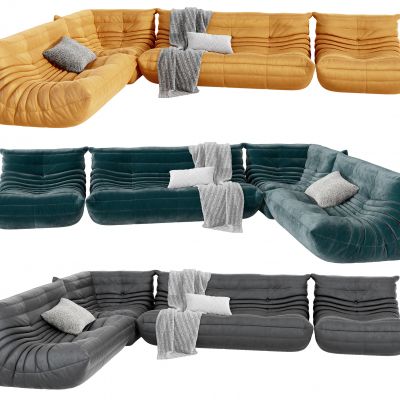 现代转角沙发 懒人沙发