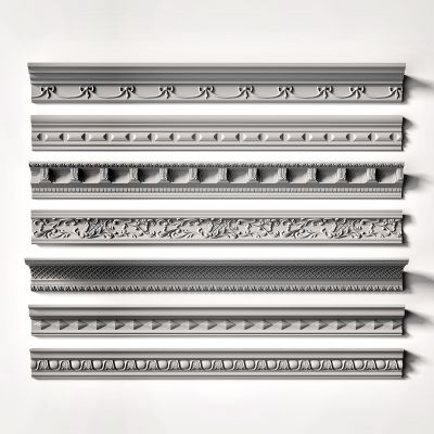 欧式雕花线角石膏线条