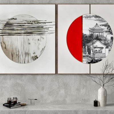 新中式装饰画_挂画