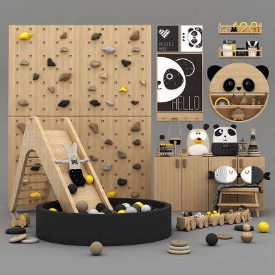 现代儿童玩具器材