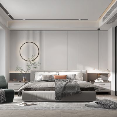 现代卧室