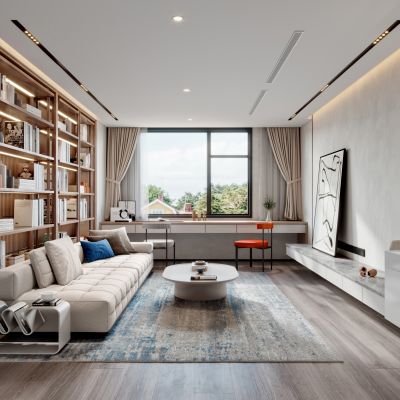 现代家居客厅