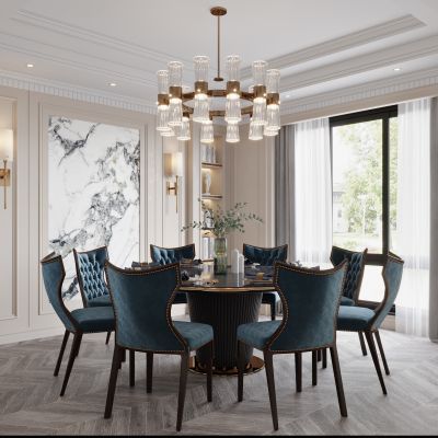 法式家居餐厅