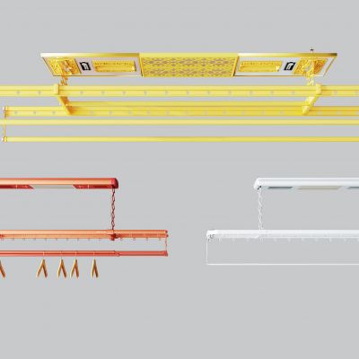 现代金属晾衣架