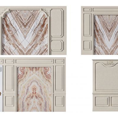 欧式电视背景墙