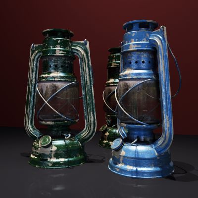 工业风煤油灯,马灯